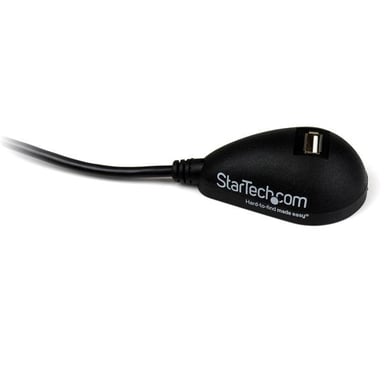 StarTech.com Cable de 1,5m de Extensión Alargador USB 2.0 de Sobremesa - Macho a Hembra USB A