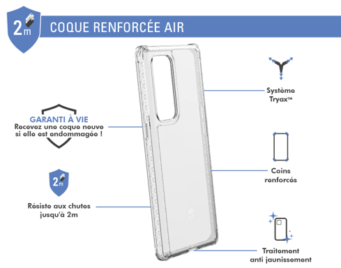 Cover rinforzata per Oppo Find X3 Neo AIR