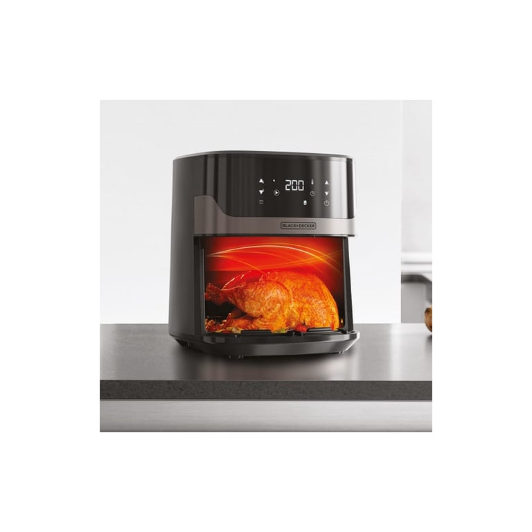 & DECKER Friteuse à air chaud 1 3 kg BXAF6500E - vue 6