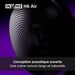 Auriculares para juegos con cable Inzone H6 Air para Sony, color negro.