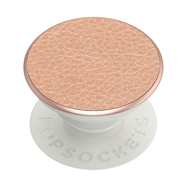 PopSockets Pebbled Vegan Leather Rose Gold Soporte pasivo Teléfono móvil/smartphone Naranja