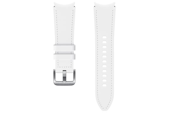 Samsung ET-SHR88SWEGEU accessoire intelligent à porter sur soi Bande Blanc Fluoroélastomère, Cuir véritable