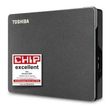 Toshiba HDTX210EK3AA disco duro externo 1 TB 2.5'' USB tipo A 3.2 Gen 1 (3.1 Gen 1) Negro