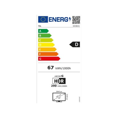Smart TV TCL da 65 pollici modello C8K