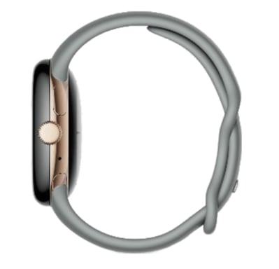 Google Pixel Watch AMOLED 41 mm Digital Touchscreen 4G Gold Wifi GPS (satellite)