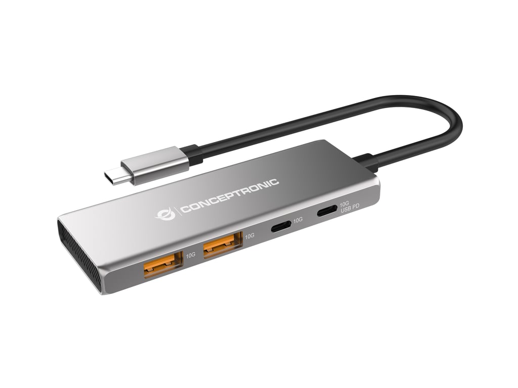 Conceptronic DONN07B station d'accueil USB 3.2 Gen 1 3.1 Gen 1 Type C Neuf - vue 10