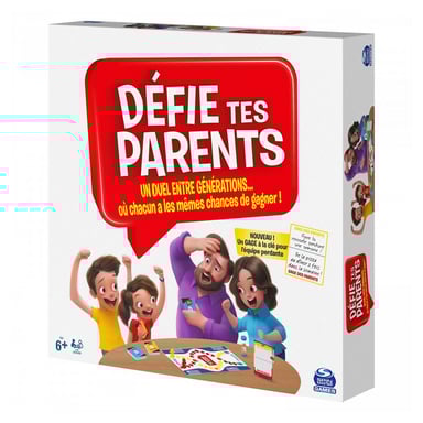 Desafía a tus padres - Edición ''Lanza las apuestas'' - Divertido juego de mesa