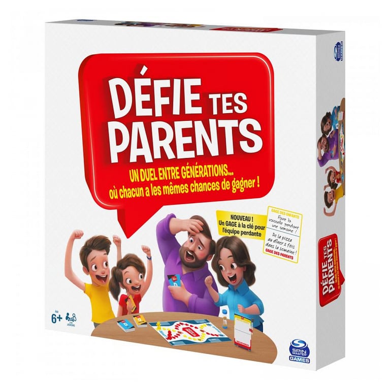 Défie tes parents : Edition Lancez les paris ! Spin Master - vue 2