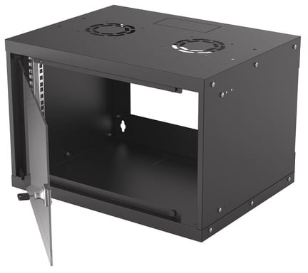 Intellinet 714143 scaffale rack 6U montato a parete Nero
