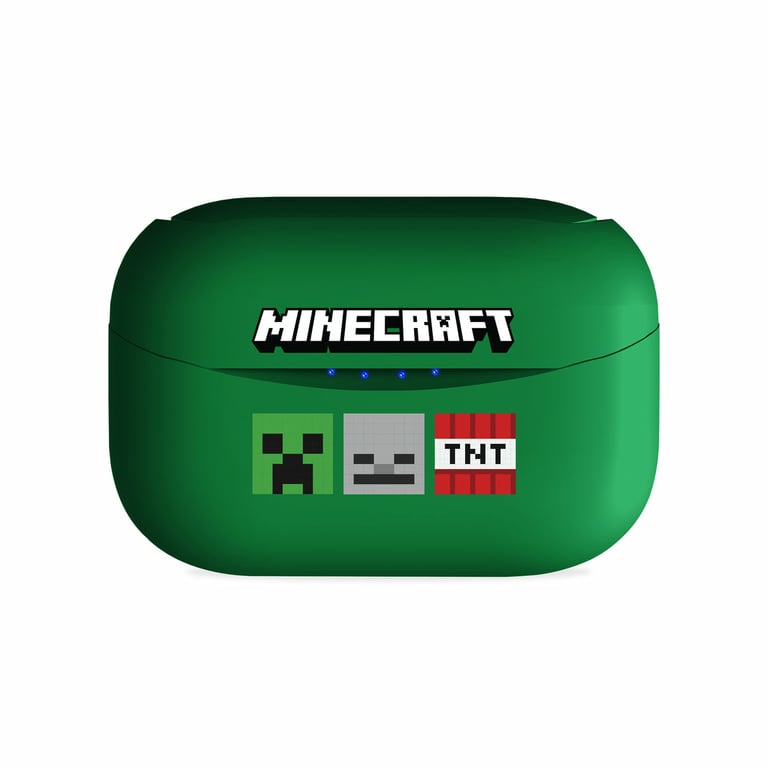 AURICULARES INALÁMBRICOS MINECRAFT TWS EARPODS COLOR VERDE OTL Technologies