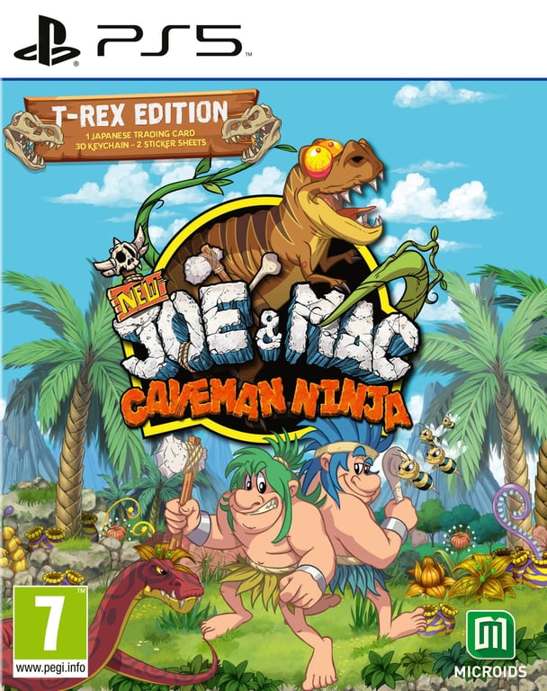 New Joe and Mac Caveman Ninja T Rex Edition Nintendo Switch - vue 5