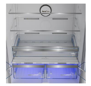 Réfrigérateur Américain BEKO B3RGNE544ZXP – 513L Froid Ventilé, 2 Portes - vue 7