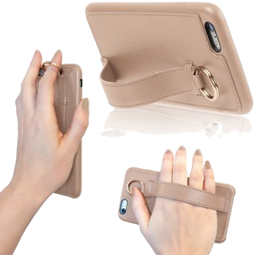 Coque Ring Beige: Apple Iphone 6+/6S+/7+/8+