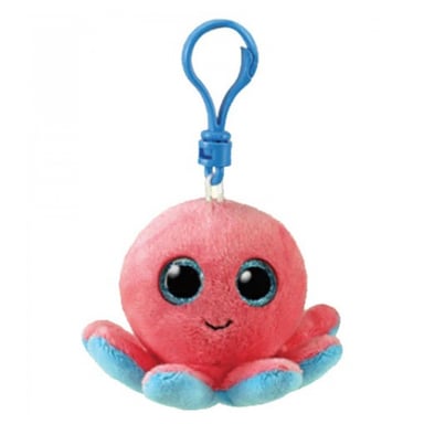 Peluche Clip Beanie Boo's Sheldon l'Octopus - Adorable et Coloré