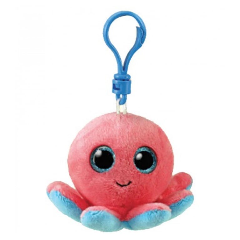Peluche Clip Beanie Boo' Sheldon 'Octopus Adorable et Coloré Neuf