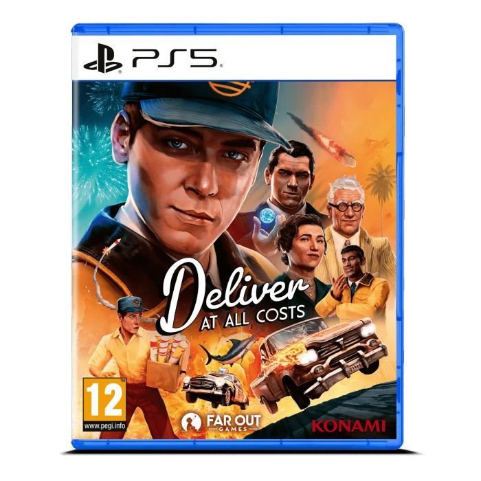 Jeu PS5 - Konami - Deliver At All Costs - Action - PEGI 16 - En boîte - Neuf