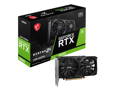 MSI VGA NVIDIA RTX 3050 VENTUS 2X E 6G OC DDR6
