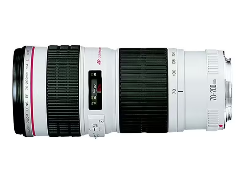 Canon EF 70 200 mm f4 USM - vue 4