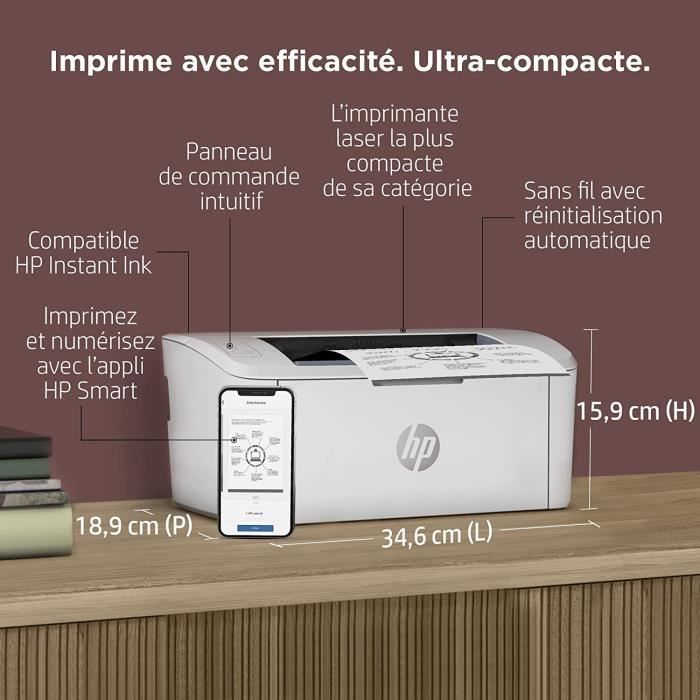 Imprimante monofonction HP LaserJet M110w laser noir et blanc - Neuf
