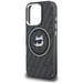 Cover Karl Lagerfeld IML Choupette Head Logo MagSafe per iPhone 16 Pro Max, nera