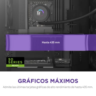 NZXT H9 Flow Midi Tower Negro