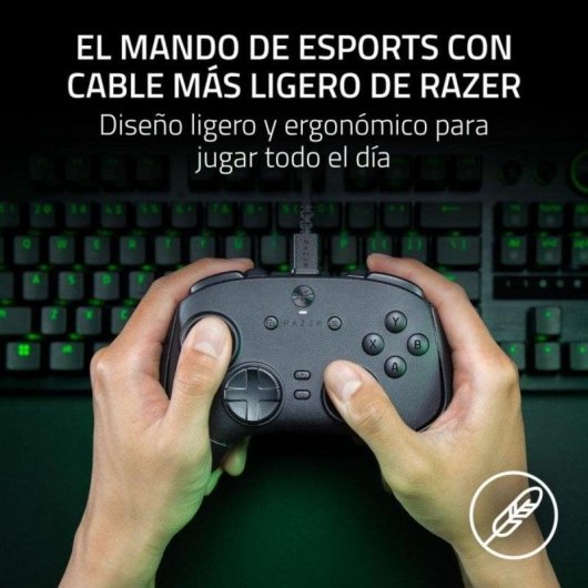 Manette de jeu Razer Wolverine V3 Tournament Edition 8K filaire pour PC Noir USB Type-C 2 m - Neuf