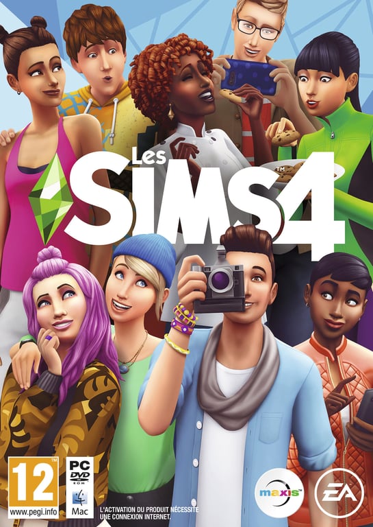 Electronic Arts Les Sims 4 Standard Anglais, Chinois simplifié, Coréen, Danois, Espagnol, Français, Italien, Japonais, Néerlandais, Norvégien, Polonais, Portugais, Russe, Suédois, Tchèque PC - Neuf
