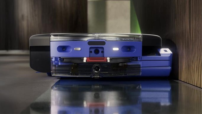 Spot+Scrub AI - Aspirateur robot laveur, noir