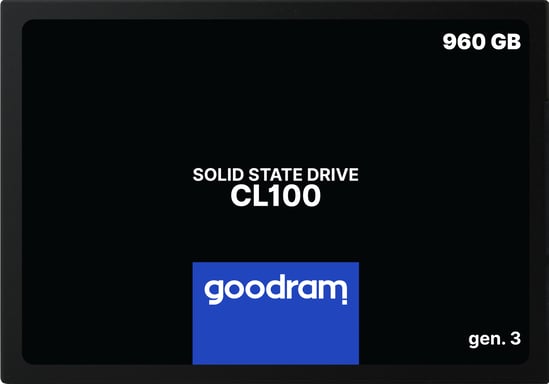 Goodram CL100 gen.3 960 Go 2.5'' Série ATA III 3D NAND