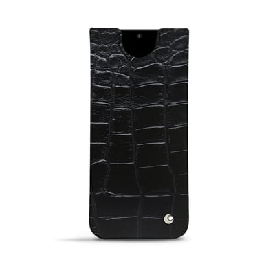 Pochette cuir Samsung Galaxy S20+ 5G - Pochette - Noir - Cuirs spéciaux