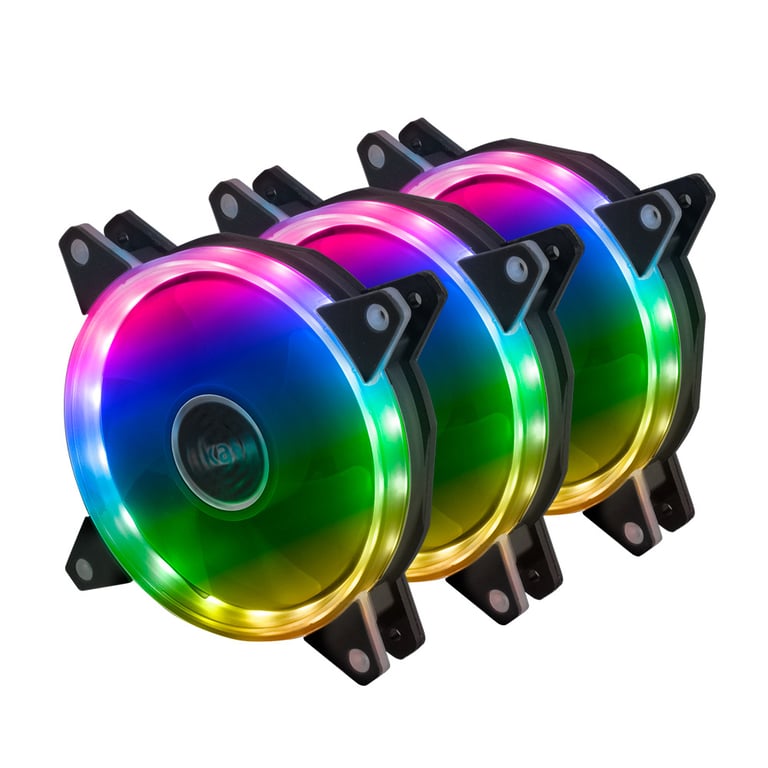 Akasa VEGAS AR7 Boitier PC Dissipateur thermiqueRadiateur 12 cm 3 pièce Neuf - vue 3