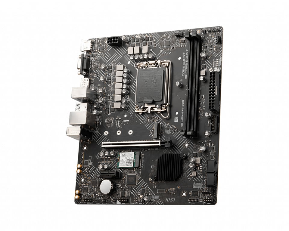 msi carte mere pro h610m g wi fi - vue 6