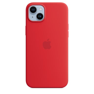Custodia in silicone con MagSafe per iPhone 14 Plus (PRODOTTO)ROSSO