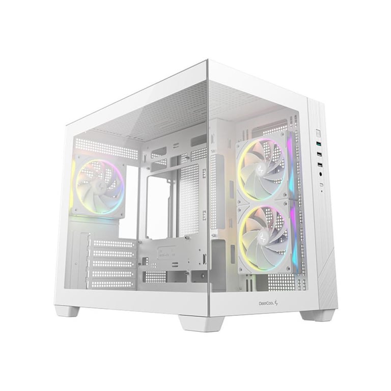 Boîtier PC Micro ATX Deepcool CG330 3F verre trempé ARGB Neuf