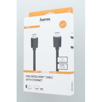 Cable HDMI de alta velocidad, Ultra-HD 4K, Ethernet, 1,50 m