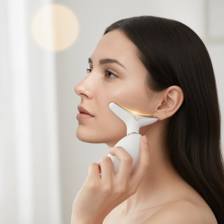 Dispositif Facial BODYLIFE Mirada Cero Fatiga EMS LED Multifonction - vue 3