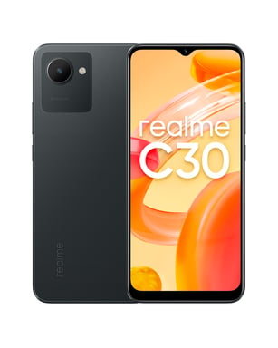 Realme C30 4G 32 Go Noir, débloqué