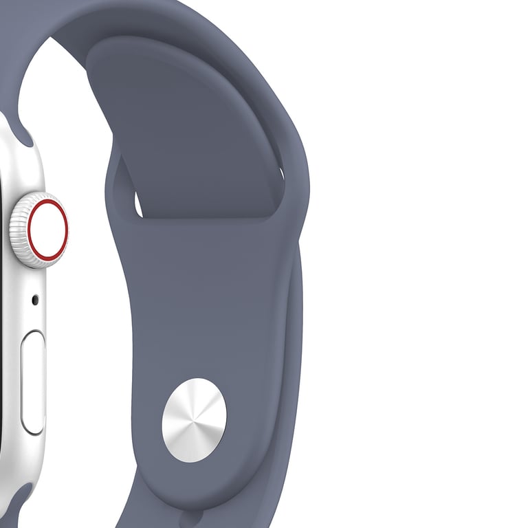 Devia Bracelet Pour Apple Watch 42/44/45/49mm Sport Lavande Gris - vue 4