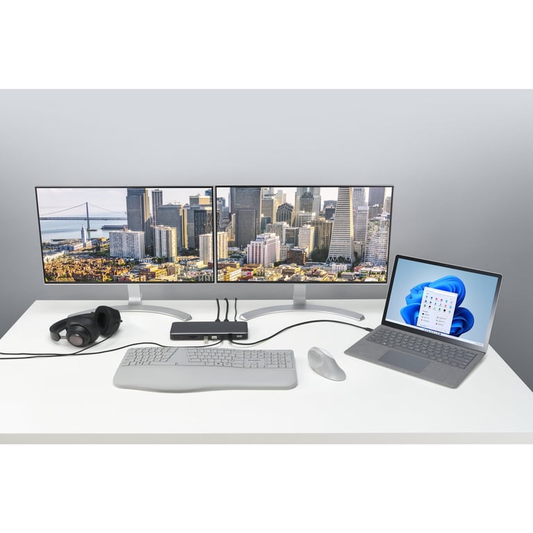 Kensington SD5760T Station d'accueil Thunderbolt™ 4 avec deux sorties vidéo 4K et alimentation Neuf - vue 3