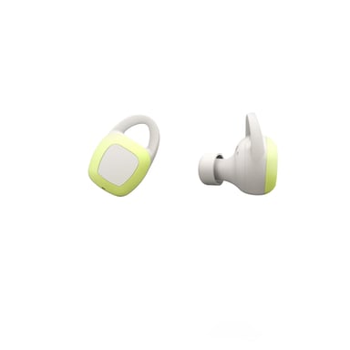 Energy Sistem Sport 6 True Wireless Écouteurs Sans fil Ecouteurs Sports Bluetooth Citron vert, Blanc