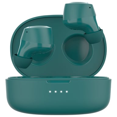 Écouteurs Sans Fil Bluetooth 5.2 Commandes Tactiles Double Microphone Vert foncé