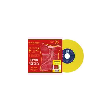 Love Me Tender Edizione limitata belga in vinile giallo