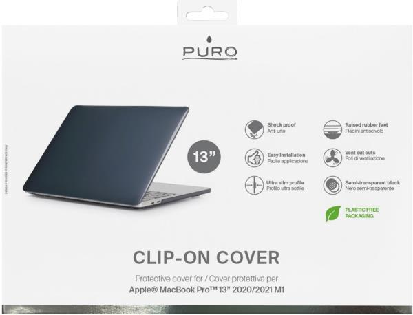 PURO MBPRO1320CLIPONBLK sacoche d'ordinateurs portables 33 cm (13