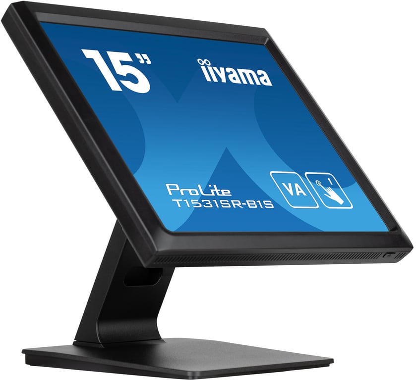 iiyama T1531SR-B1S écran plat de PC 38,1 cm (15 ) 1024 x 768 pixels XGA LCD Écran tactile Noir - Neuf
