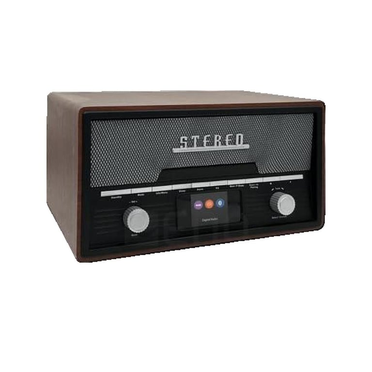 Lecteur CD Denver MDA525DW Bluetooth 20 Stations préréglées DAB FM