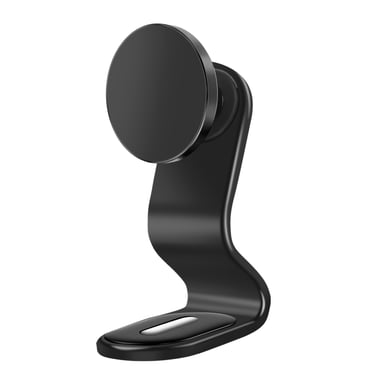 LinQ Soporte de Coche MagSafe Fijación de Velcro Salpicadero Negro