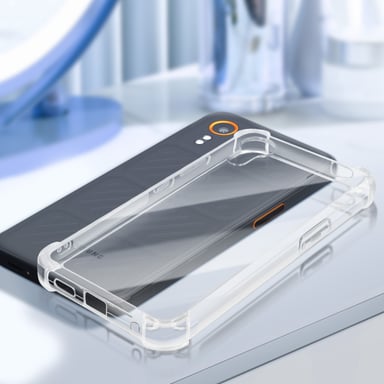 Cover per Samsung Galaxy Xcover 7 silicone antishock angoli rinforzati