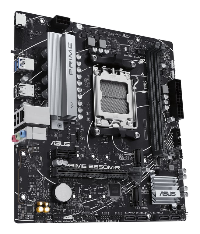 ASUS PRIME B650M R - vue 3