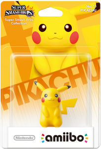 Super Smash Bros Amiibo Pikachu Figura N°10