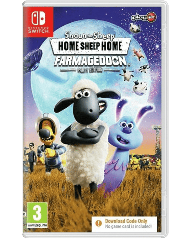 Shaun the Sheep Nintendo SWITCH Code de téléchargement Neuf